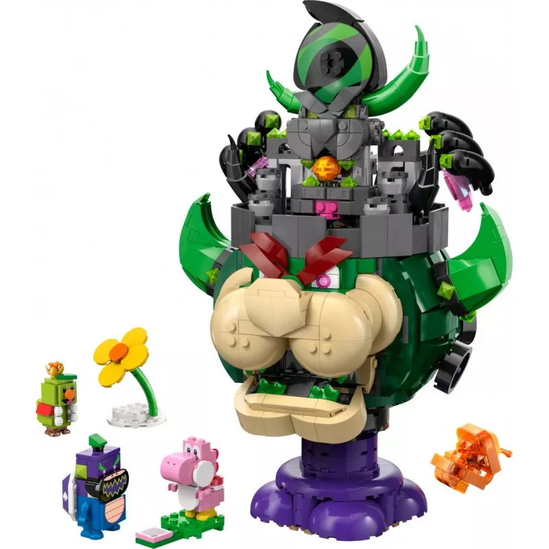 Juguete de construcción LEGO Super Mario Prinz Florian & Schloss Bowser Set 72042