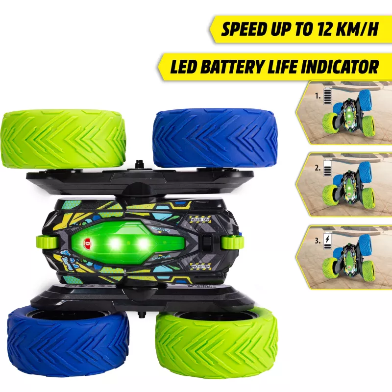 Coche radiocontrol Dickie Cyber Flip RTR 2,4 GHz — modelo 201105010, listo para funcionar