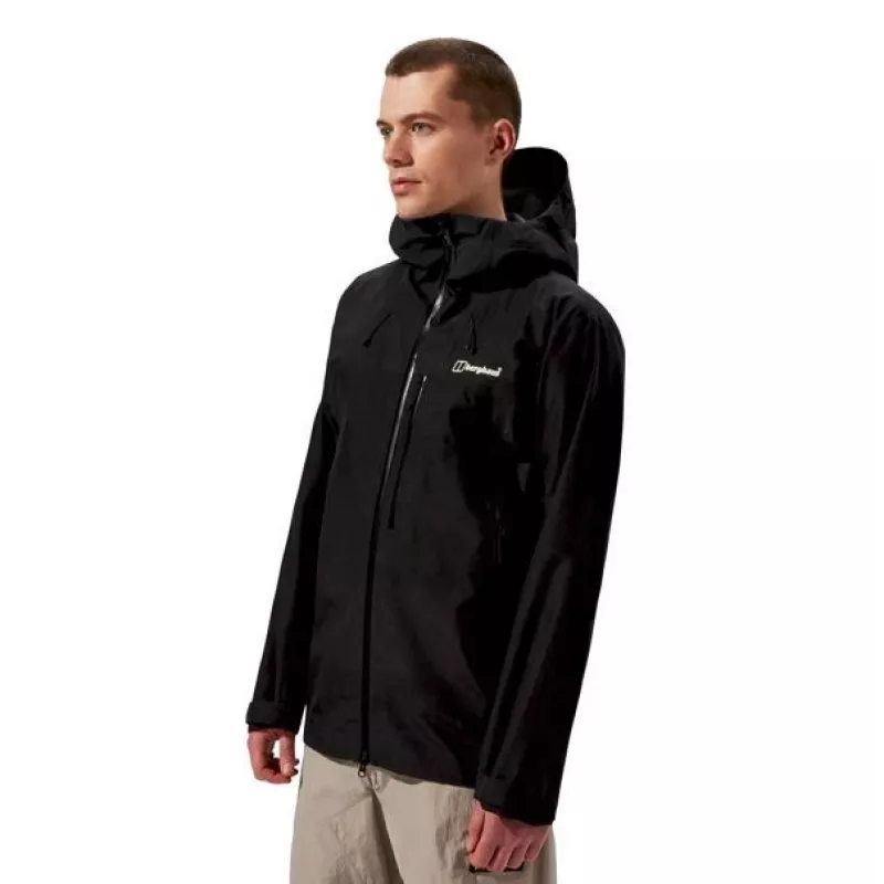 Chaqueta con membrana Berghaus RIDGE-SEEKER GTX JKT BLK/BLK talla XL