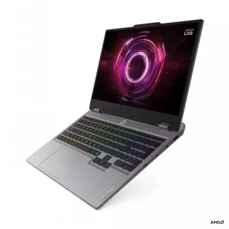 Portátil Lenovo LOQ Ryzen 5 220, 15,6 inch FHD IPS 144 Hz, 300 nits, 100% sRGB, G-SYNC, 16 GB RAM, 1 TB SSD, NVIDIA RTX 5050 8 GB, Windows 11 Home