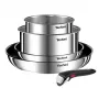 Set de sartenes Tefal Ingenio Emotion L897S574, inducción, mango desmontable, 16/20/22/28 cm