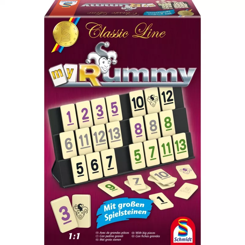 Classic Line: MyRummy, juego de mesa