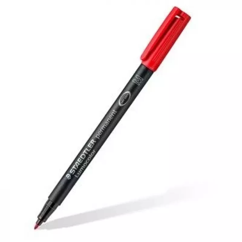 Rotulador permanente Staedtler Lumocolor 317 WP4 negro, azul, verde, rojo
