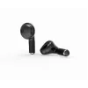 Auriculares Bluetooth GEMBIRD TWS-02-BK, In-Ear TWS, negro/gris, hasta 5 h de reproducción, micrófono integrado, estuche de carga