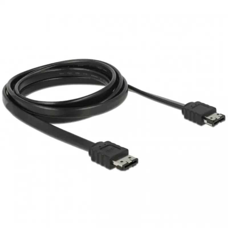 Cable SATA DeLOCK 85641 2 m eSATA negro