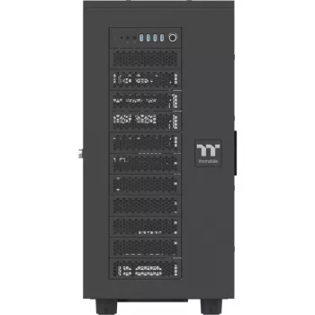 Caja Thermaltake AX700 TG Super Tower negra retail - Torre (CA-11B-00F1WN-00)