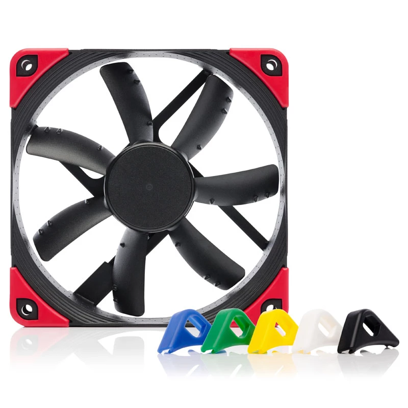 Noctua NF-S12A PWM chromax.black.swap Ventilador de caja 120mm
