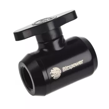 Componente de refrigeración BitsPower BP-MVV-MBK — accesorio negro para refrigeración líquida de PC