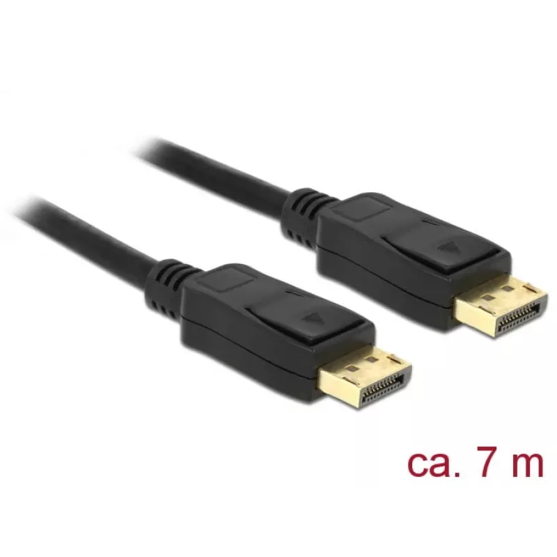 Cable DisplayPort DeLOCK 84860 7 m negro