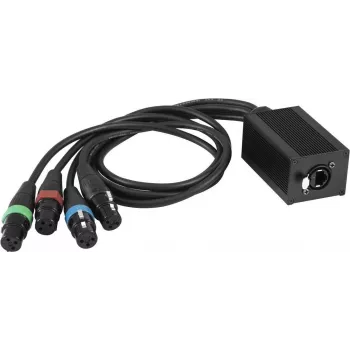 Adaptador RJ45-DMX EUROLITE DNK-2 (modelo 70064832) — convertidor de señal RJ45 a DMX