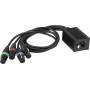 Adaptador RJ45-DMX EUROLITE DNK-2 (modelo 70064832) — convertidor de señal RJ45 a DMX