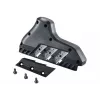 Cepillo Wolfcraft cepillo de bordes triple 4009000 — grafito, cuchillas trapezoidales, apto para placas de yeso