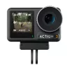 Adaptador magnético de dos pinzas Telesin OA-TPM-T04 para cámara DJI Action 4/3