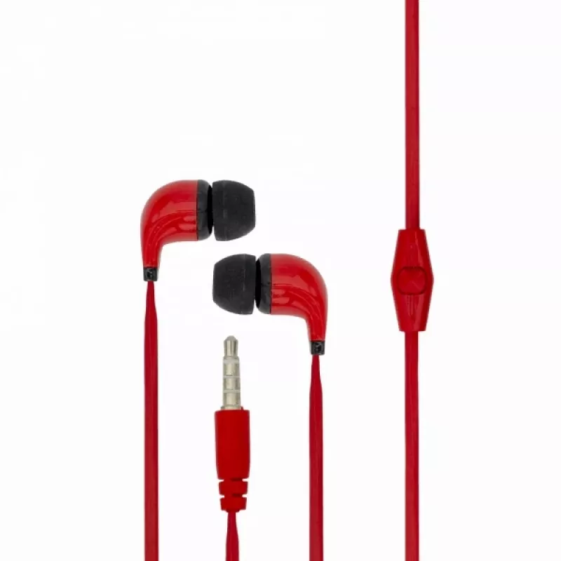Auriculares estéreo Sbox con micrófono EP-038 Rojo