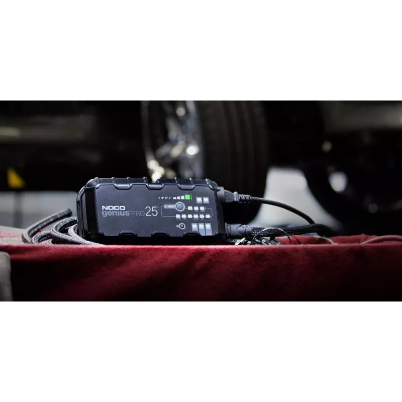 Cargador de batería NOCO GENIUSPRO25 25A cargador inteligente multibatería para baterías de plomo-ácido y litio