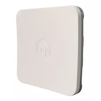 Router exterior MikroTik SXTsq-5axD 5 GHz 802.11ac, 1× Gigabit Ethernet, PoE, 12–24V, uso exterior IP
