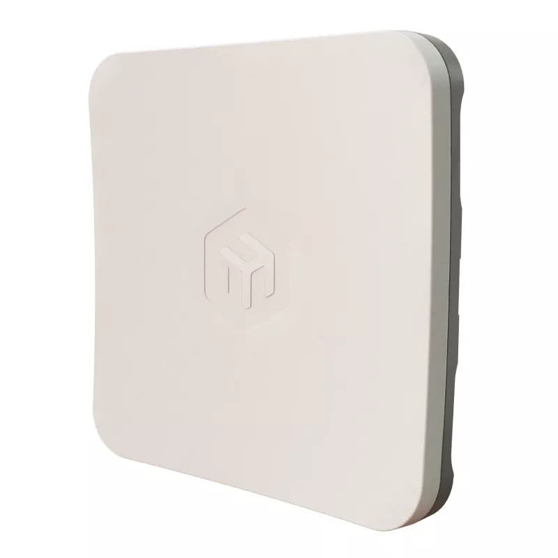 Router exterior MikroTik SXTsq-5axD 5 GHz 802.11ac, 1× Gigabit Ethernet, PoE, 12–24V, uso exterior IP