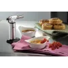 GEFU FUEGO Creme Brulee soplete de cocina G-35400, negro/acero inoxidable