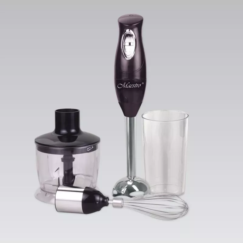 Batidora de vaso 5 en 1 Feel-Maestro MR-564 0,6 L 300 W negra