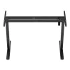 Escritorio con regulación eléctrica de altura Ergo Office, altura máx. 1160 mm, máx. - 80 kg, sin tablero para trabajar de pie y sentado, negro, ER-400 B