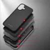 Funda protectora Nevox StyleShell NYLO para iPhone 17, 6,3 pulgadas, negra