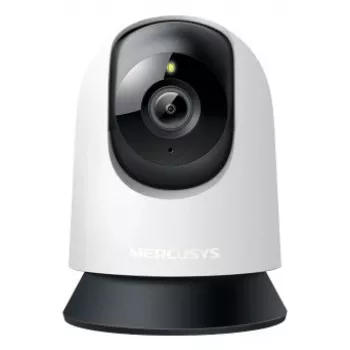 Cámara de vigilancia interior MERCUSYS MC200 Full HD 1080p, campo de visión 87°, 30 fps, visión nocturna 12 m, MicroSD hasta 512 GB