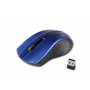 Ratón óptico inalámbrico Rebeltec Galaxy azul/negro