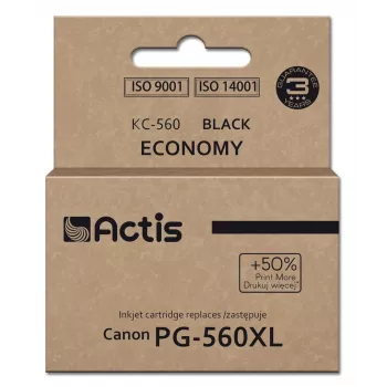 Tinta Actis KC-560 (sustituto de Canon PG-560XL; Supreme; 22 ml; negro)