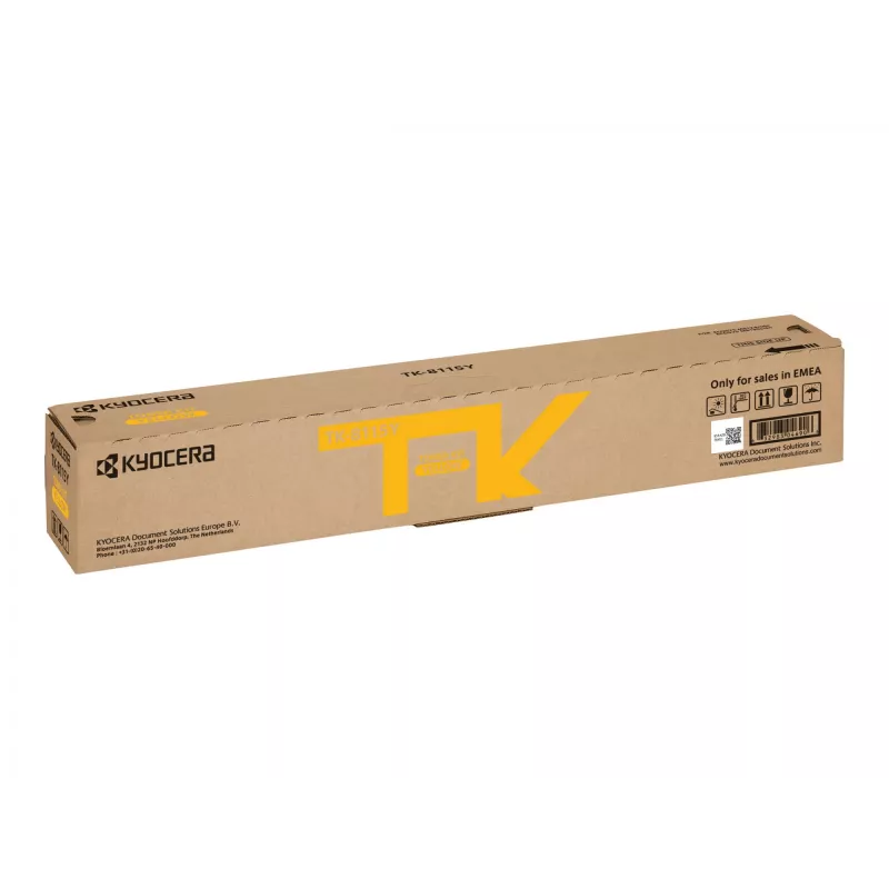 KYOCERA TK-8115Y Tóner 1 ud. Original Amarillo