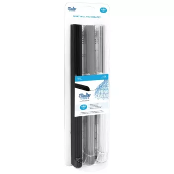 Rotulador 3D 3DOODLER Create iPRO – utiliza filamento de 3 mm, set de 250 piezas en escala de grises