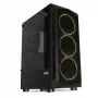 Caja de PC IBOX LUPUS 27 Midi Tower ATX, cristal templado, RGB, 455×200×380 mm, compatible con ATX, GPU hasta 32 cm