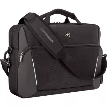 Maletín portátil Wenger XE Compact Brief 16 con compartimento para tablet, negro