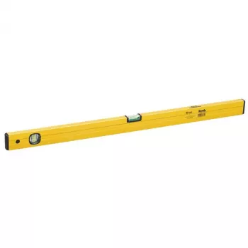 Nivel de burbuja KWB 065084 — cuerpo de aluminio de 800 mm, 2 niveles