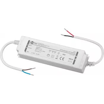 Goobay transformador LED 24 V DC 100 W IP67 - transformador de tensión constante CV (74771)