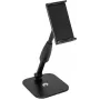 Soporte plegable ajustable en altura para smartphone y tablet Omnitronic HTS-2 – soporte portátil ajustable en altura