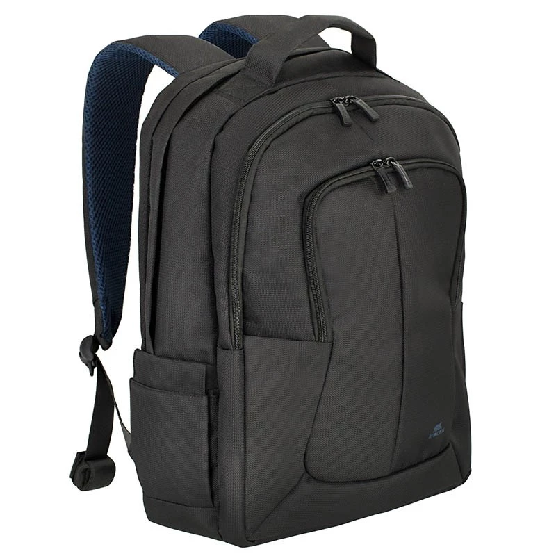 Mochila Rivacase Tegel 8460 negra poliéster