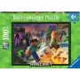 Puzzle Ravensburger Minecraft 100 piezas videojuego