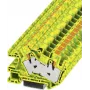 Borne de puesta a tierra de protección para instalaciones Phoenix Contact PTI 16/S-PE verde-amarillo (3214024)