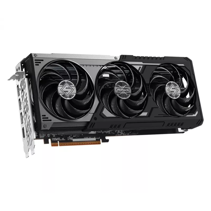 Tarjeta gráfica ASRock Radeon RX 9070 XT 16GB Steel Legend Dark