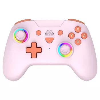Mando inalámbrico LED Subsonic Sweety rosa para Switch