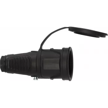 Conector macho tipo F Brennenstuhl 1082050020 negro 230V 16A