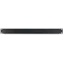 Inter-Tech IPC SW-BP1-GS Panel ciego de 19 pulgadas, 1U, atornillable, negro
