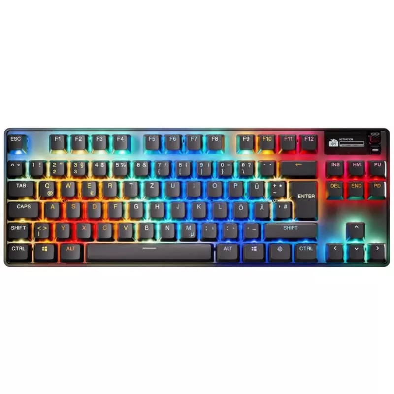 Teclado gaming mecánico STEELSERIES Apex Pro TKL Gen 3 Wireless RGB, tenkeyless
