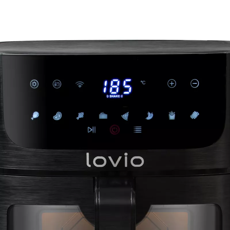Lovio LVAF002BK PureFry XL Smart 6L negro
