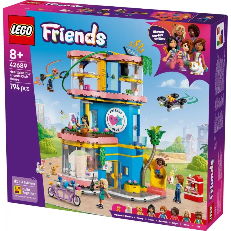 LEGO Friends 42689 Club de amigos de Heartlake City