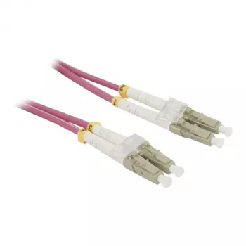 Synergy 21 0,5 m OM4 LC - LC - 0,5 m - OM4 - LC - LC - conector/conector - violeta