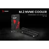 SAVIO AK-60 disipador para unidades M.2 NVMe 2280, negro