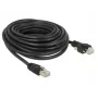 Cable de red DeLOCK 85672 RJ-45 Cat6 10 m negro