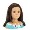 Cabeza de estilismo KLEIN Mia 5201 con cabello realista y accesorios para practicar peinados