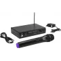Sistema de micrófono inalámbrico Omnitronic VHF-101, VHF 200,10 MHz